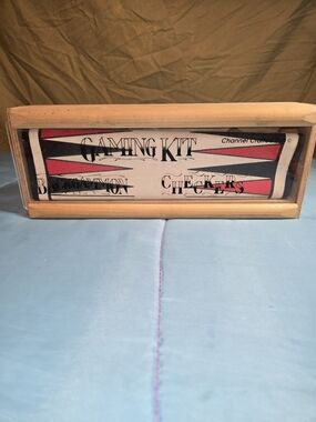 Woodcraft by Channel Craft USA Gaming Backgammon/Checkers Recreational